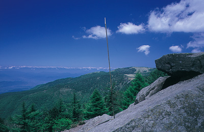 高峯山山頂からの風景