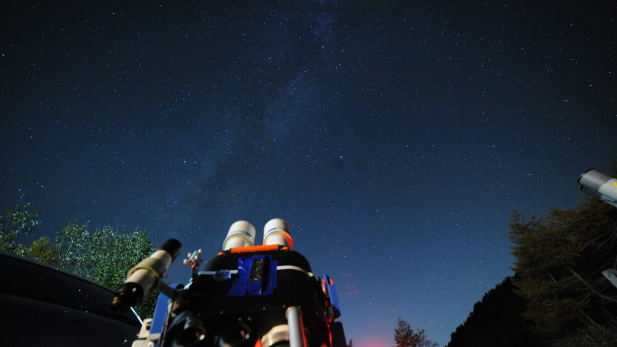 ランプの宿　高峰温泉　天の川