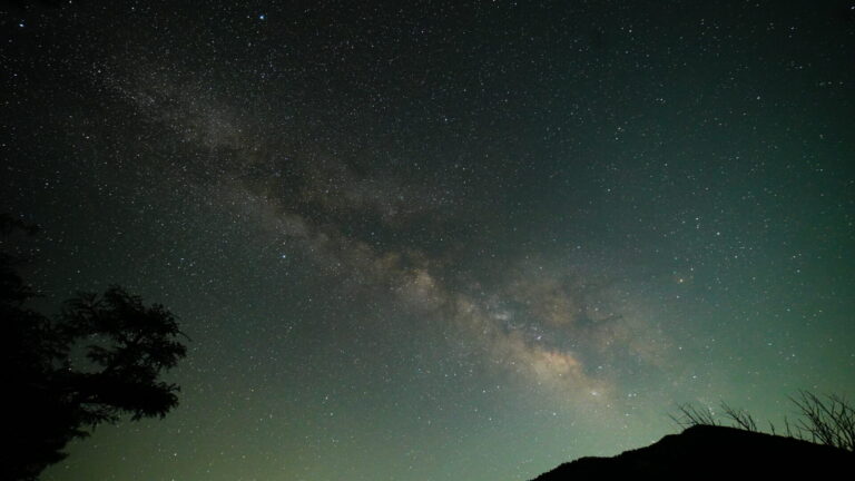 ランプの宿　高峰温泉　　　流星群