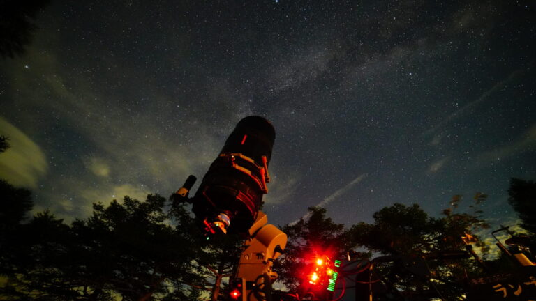 ランプの宿　高峰温泉　８月の星空情報
