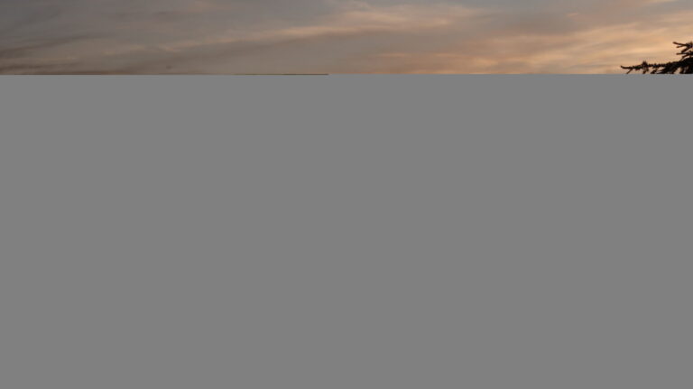 ランプの宿　高峰温泉　夜明け