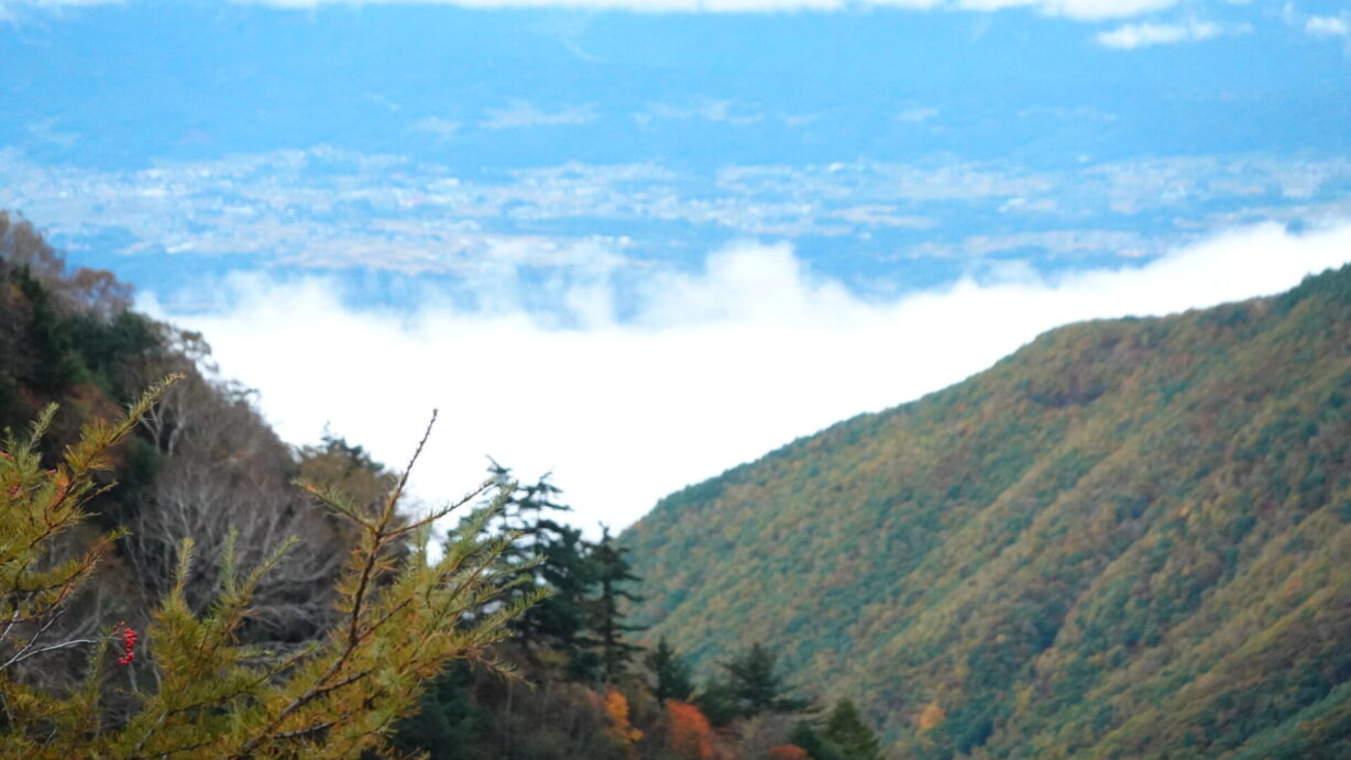 ランプの宿　高峰温泉　雲海の朝
