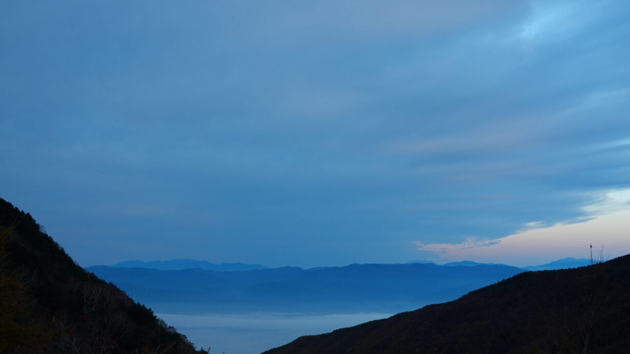 ランプの宿　高峰温泉　初氷