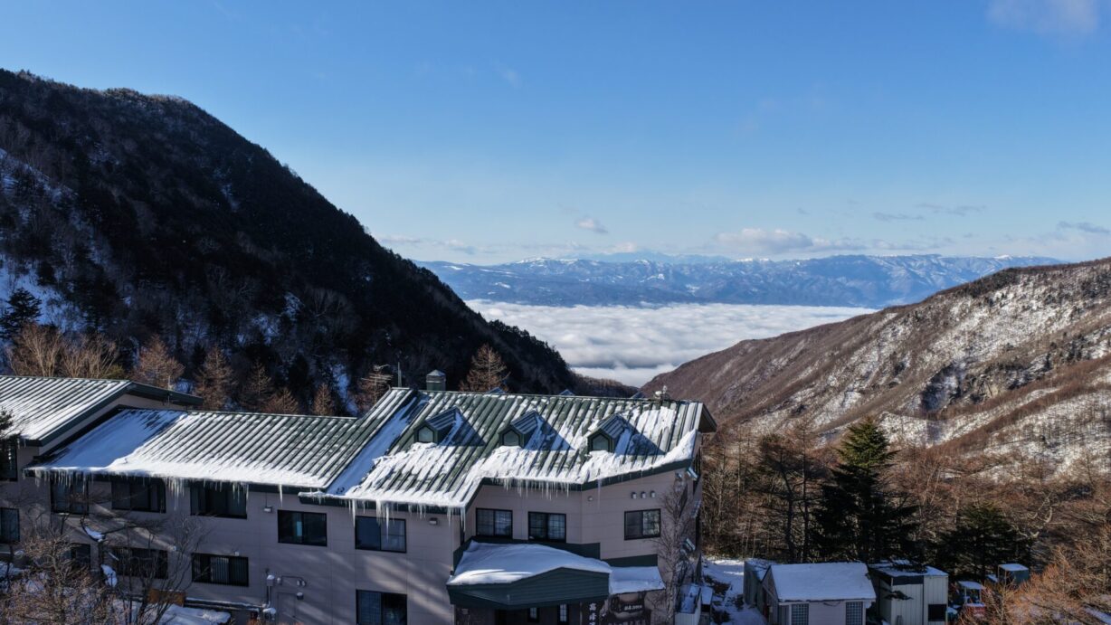 ランプの宿　高峰温泉　雲海